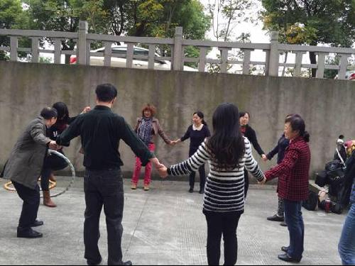 马克思主义学院举行2015年秋季趣味运动会